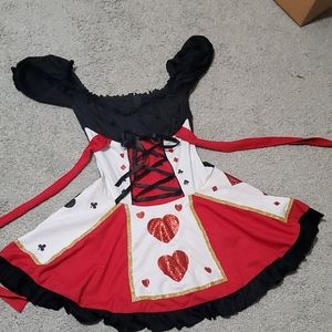 Deck or cards dress style